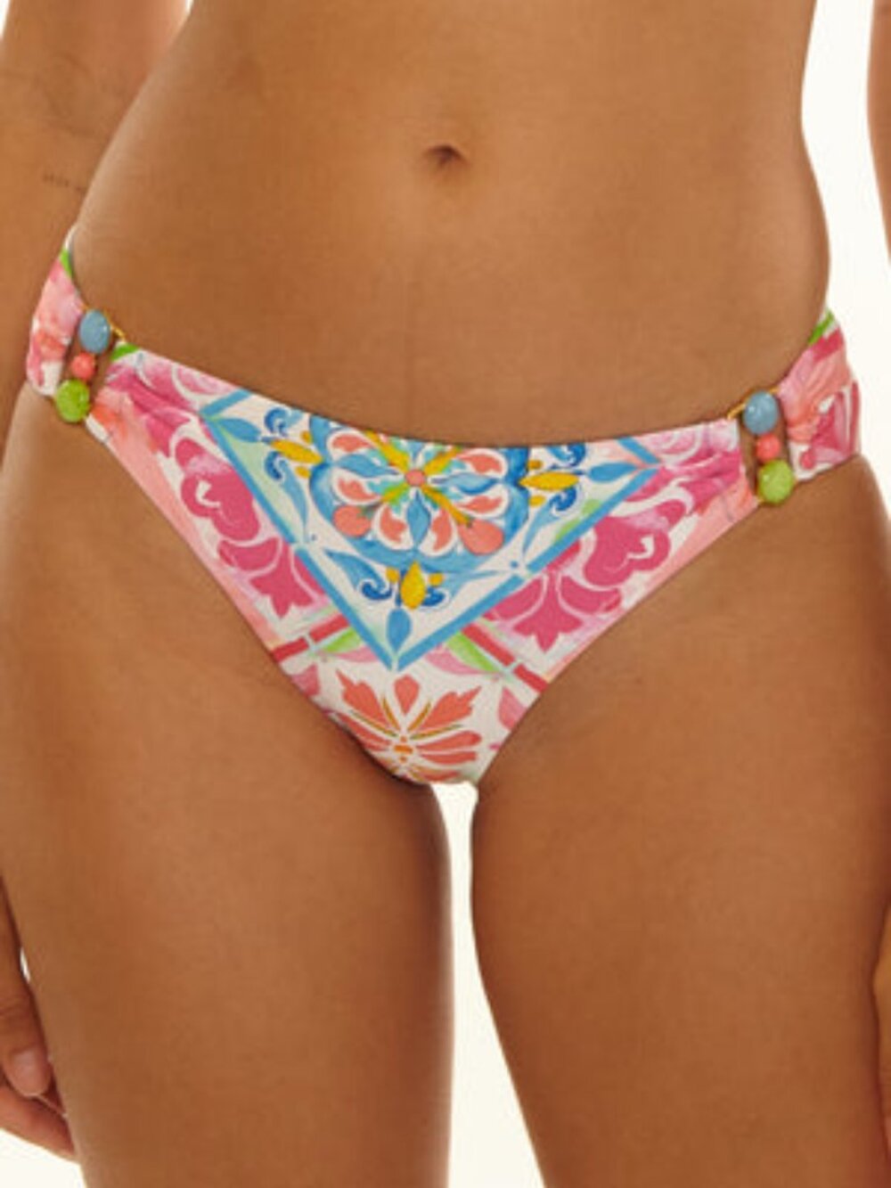 Becca Swim Mijas Print Ring Hipster Bottom in sizes Small & Medium